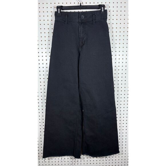 Zara Denim - Zara wide leg denim jeans size 2